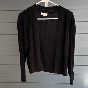 LOFT Women's Classic Black Cardigan